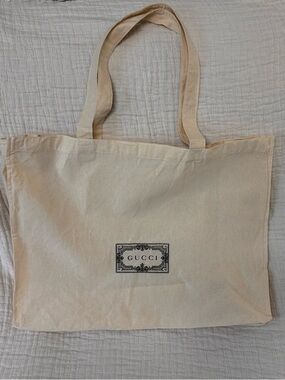 Gucci Cotton Tote Bag
